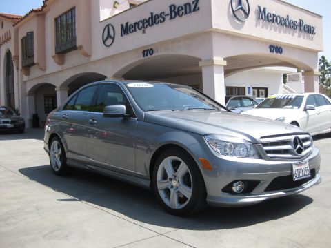 Palladium Silver Metallic Mercedes-Benz C 300 Sport.  Click to enlarge.