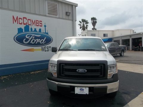 Ingot Silver Metallic Ford F150 XL Regular Cab.  Click to enlarge.