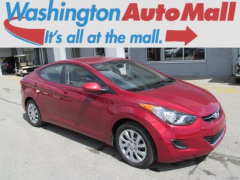 Red Allure Hyundai Elantra GLS. Click to enlarge. Red Allure Hyundai Elantra GLS. Click to enlarge.