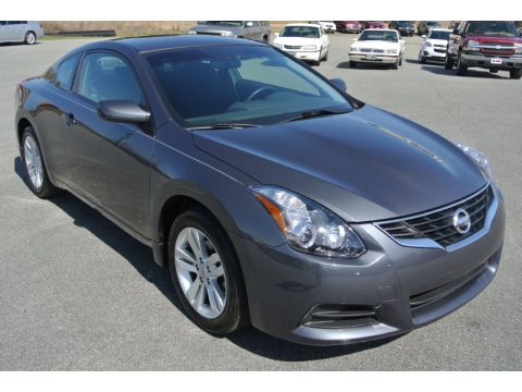 Dark Slate Nissan Altima 2.5 S Coupe.  Click to enlarge.