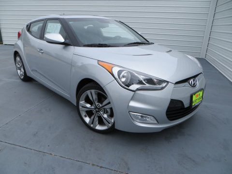 Ironman Silver Hyundai Veloster .  Click to enlarge.