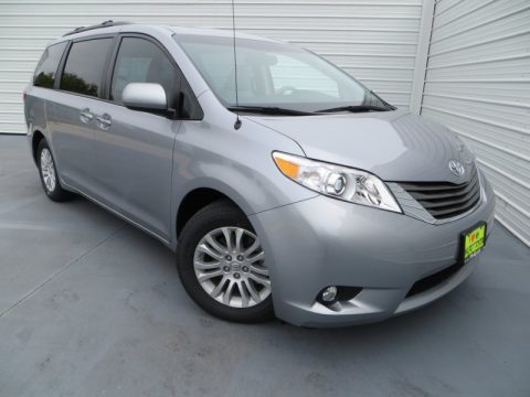 Silver Sky Metallic Toyota Sienna XLE.  Click to enlarge.