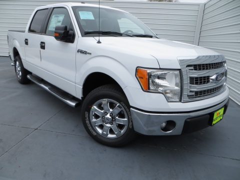 Oxford White Ford F150 XLT SuperCrew.  Click to enlarge.