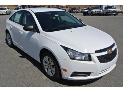 Summit White Chevrolet Cruze LS. Click to enlarge. Summit White Chevrolet Cruze LS. Click to enlarge.