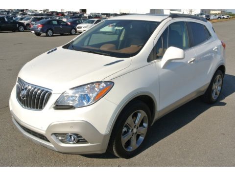 White Pearl Tricoat Buick Encore Premium.  Click to enlarge.