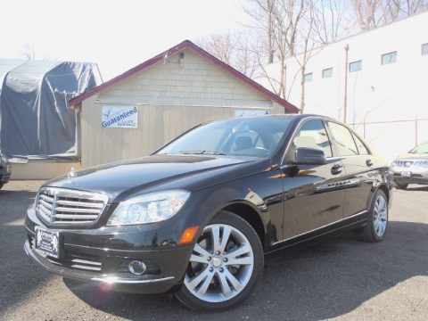 Black Mercedes-Benz C 300 Sport 4Matic.  Click to enlarge.