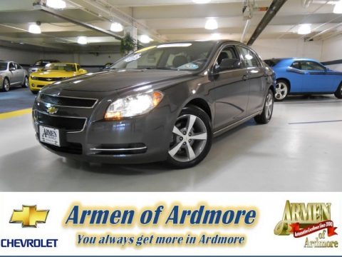 Taupe Gray Metallic Chevrolet Malibu LT.  Click to enlarge.