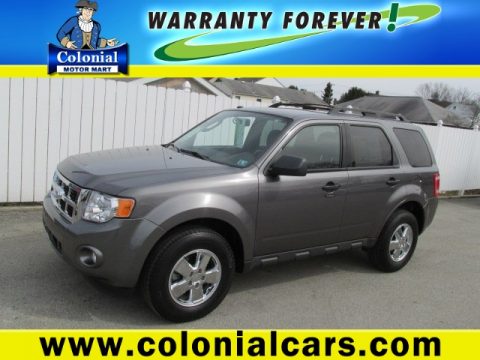 Sterling Grey Metallic Ford Escape XLT V6.  Click to enlarge.