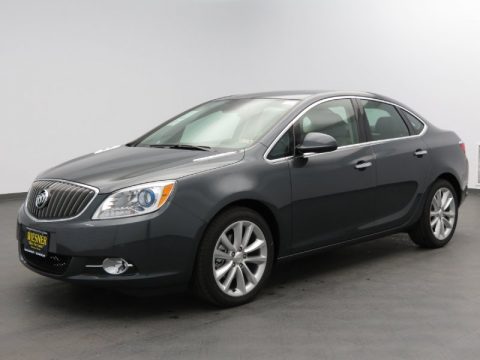 Cyber Gray Metallic Buick Verano FWD.  Click to enlarge.