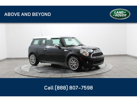 Midnight Black Mini Cooper John Cooper Works Clubman.  Click to enlarge.
