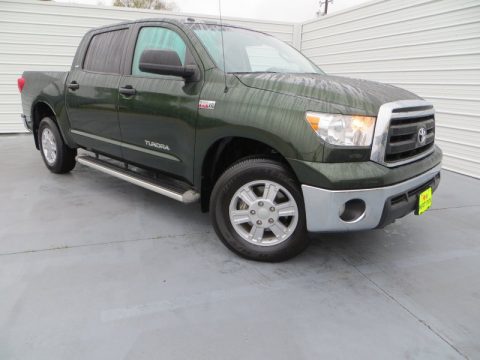 Spruce Green Mica Toyota Tundra SR5 CrewMax.  Click to enlarge.