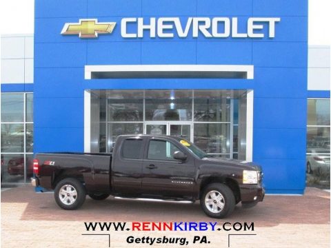 Dark Cherry Metallic Chevrolet Silverado 1500 LT Extended Cab 4x4. Click to enlarge. Dark Cherry Metallic Chevrolet Silverado 1500 LT Extended Cab 4x4. Click to enlarge.