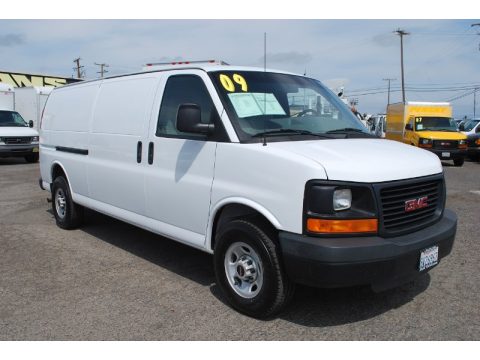 Summit White GMC Savana Van 3500 Extended Cargo. Click to enlarge. Summit White GMC Savana Van 3500 Extended Cargo. Click to enlarge.
