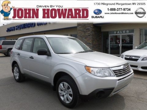 Spark Silver Metallic Subaru Forester 2.5 X.  Click to enlarge.