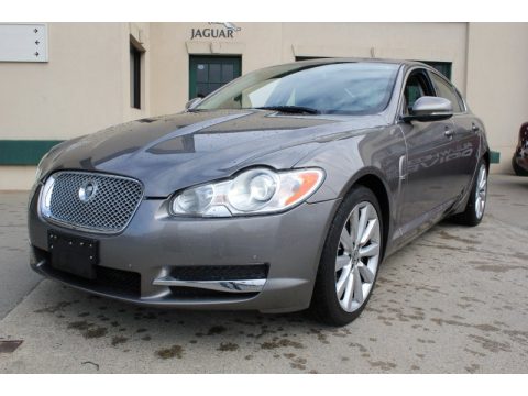 Vapour Grey Metallic Jaguar XF Premium Sport Sedan.  Click to enlarge.
