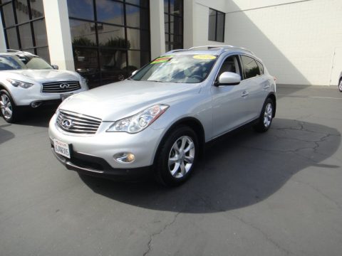 Liquid Platinum Infiniti EX 35 Journey AWD.  Click to enlarge.
