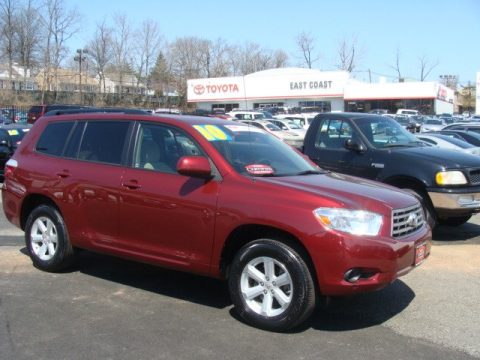 Salsa Red Pearl Toyota Highlander V6. Click to enlarge. Salsa Red Pearl Toyota Highlander V6. Click to enlarge.