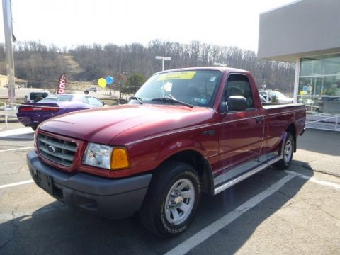 Toreador Red Metallic Ford Ranger XLT Regular Cab. Click to enlarge. Toreador Red Metallic Ford Ranger XLT Regular Cab. Click to enlarge.