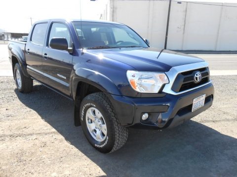 Nautical Blue Metallic Toyota Tacoma V6 TRD Double Cab 4x4.  Click to enlarge.