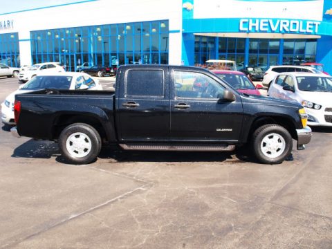 Black Chevrolet Colorado LS Crew Cab.  Click to enlarge.