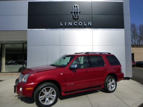 Sangria Red Metallic Mercury Mountaineer Premier AWD.  Click to enlarge.