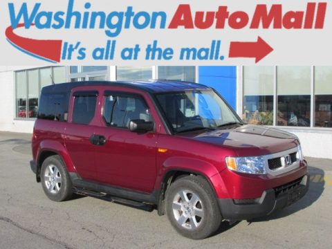 Tango Red Pearl Honda Element EX 4WD.  Click to enlarge.