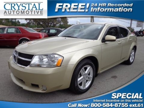 White Gold Dodge Avenger R/T.  Click to enlarge.