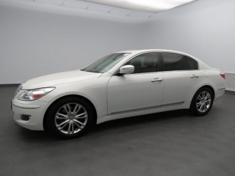 Satin White Pearl Hyundai Genesis 4.6 Sedan. Click to enlarge. Satin White Pearl Hyundai Genesis 4.6 Sedan. Click to enlarge.