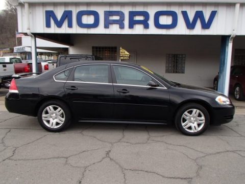 Black Chevrolet Impala LT.  Click to enlarge.