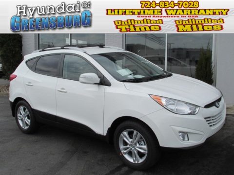 Cotton White Hyundai Tucson GLS AWD. Click to enlarge. Cotton White Hyundai Tucson GLS AWD. Click to enlarge.