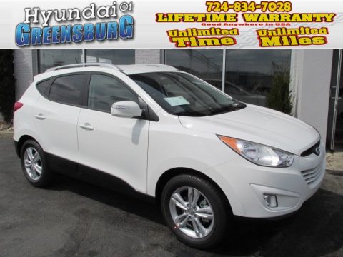 Cotton White Hyundai Tucson GLS AWD. Click to enlarge. Cotton White Hyundai Tucson GLS AWD. Click to enlarge.