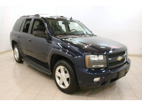 Imperial Blue Metallic Chevrolet TrailBlazer LT 4x4.  Click to enlarge.