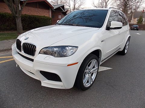 Alpine White BMW X5 M M xDrive.  Click to enlarge.