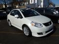 2009 Suzuki SX4 Touring Sport Sedan White Water Pearl 2009 Suzuki SX4 Touring Sport Sedan White Water Pearl