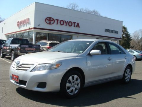 Classic Silver Metallic Toyota Camry LE.  Click to enlarge.
