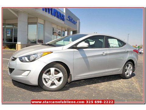 Silver Hyundai Elantra GLS.  Click to enlarge.
