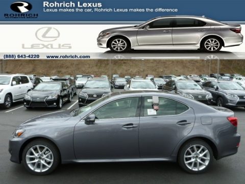Nebula Gray Pearl Lexus IS 250 AWD.  Click to enlarge.