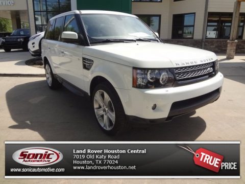 Fuji White Land Rover Range Rover Sport HSE.  Click to enlarge.