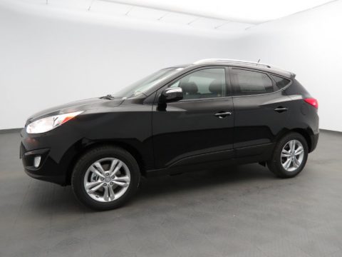 Ash Black Hyundai Tucson GLS.  Click to enlarge.