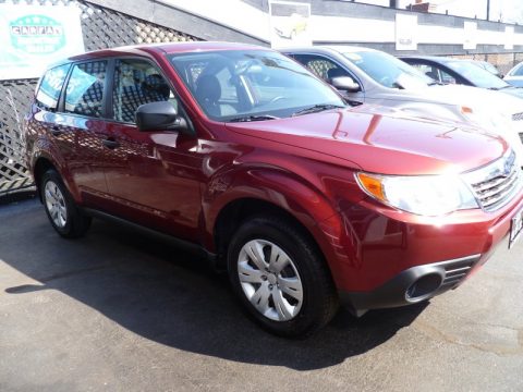 Camellia Red Pearl Subaru Forester 2.5 X.  Click to enlarge.