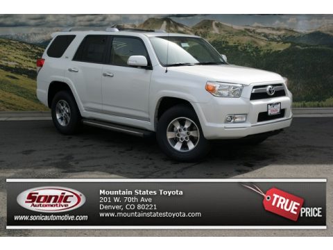 Blizzard White Pearl Toyota 4Runner SR5 4x4.  Click to enlarge.