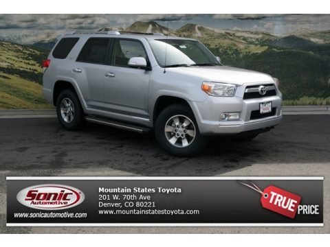Classic Silver Metallic Toyota 4Runner SR5 4x4.  Click to enlarge.
