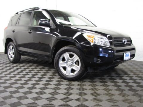 Black Toyota RAV4 4WD.  Click to enlarge.