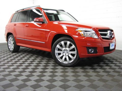 Mars Red Mercedes-Benz GLK 350 4Matic.  Click to enlarge.