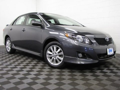 Magnetic Gray Metallic Toyota Corolla S.  Click to enlarge.