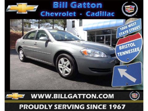 Dark Silver Metallic Chevrolet Impala LS.  Click to enlarge.