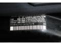 Mercedes-Benz Color Code 040 Black #31 Mercedes-Benz Color Code 040 Black #31