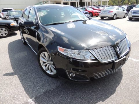 Tuxedo Black Metallic Lincoln MKS Sedan.  Click to enlarge.