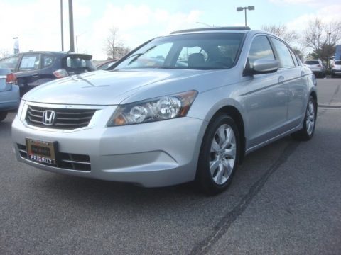 Alabaster Silver Metallic Honda Accord EX-L Sedan.  Click to enlarge.