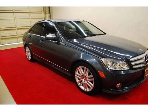 Steel Grey Metallic Mercedes-Benz C 300 Sport.  Click to enlarge.